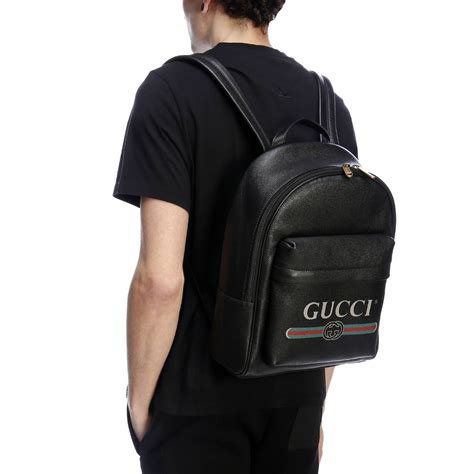 zaino gucci nero